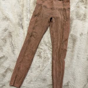 Lululemon 25” tights size 6